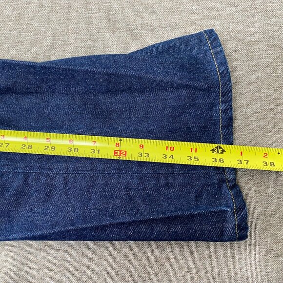 Levi's Engineered Jeans Men's 34 Button Fly Blue The Leg Twist Original 1999 VTG - Picture 16 of 16